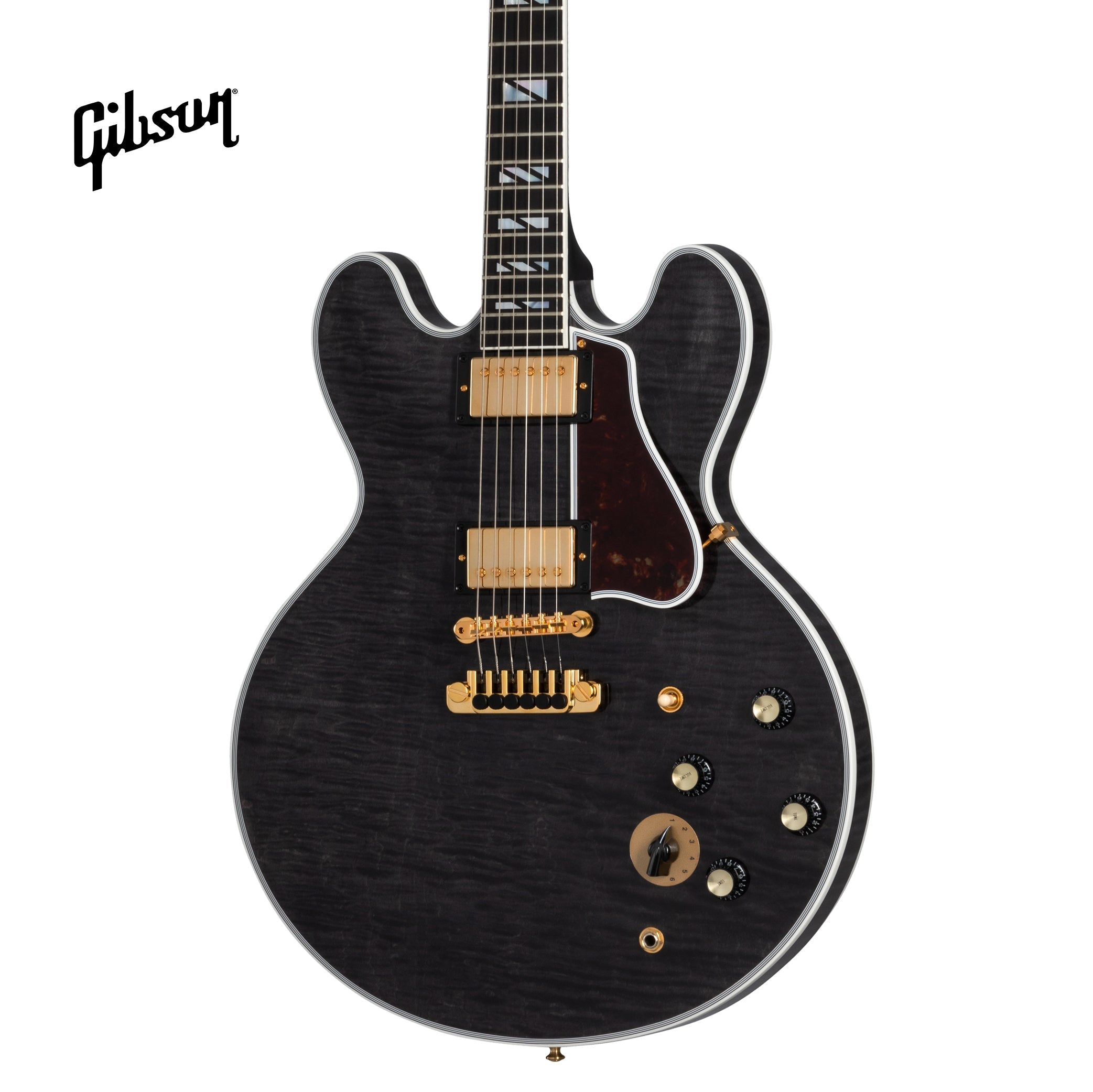 GIBSON B.B. KING LUCILLE LEGACY ELECTRIC GUITAR - TRANSPARENT EBONY