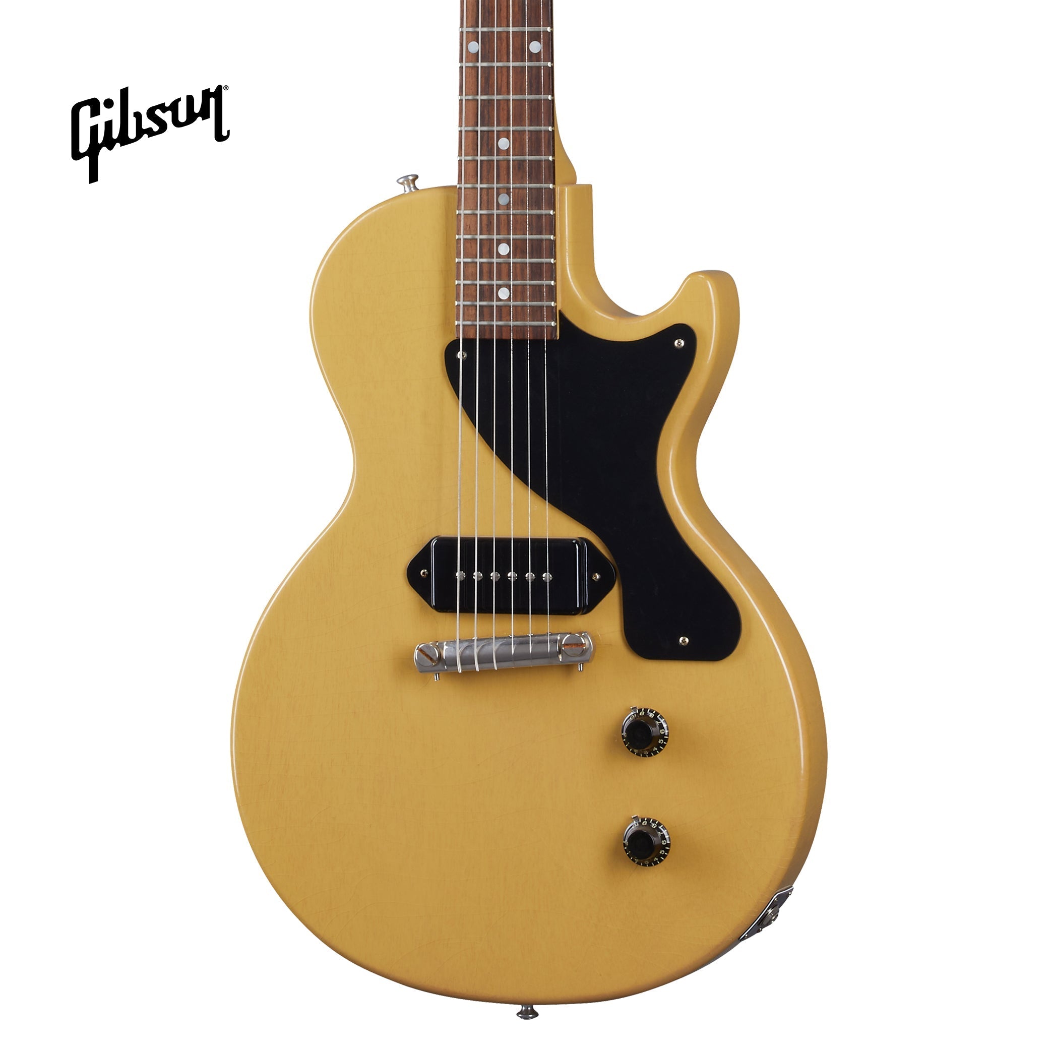 GIBSON 1957 LES PAUL JUNIOR SINGLE CUT REISSUE ULTRA LIGHT AGED ELECTRIC GUITAR - TV YELLOW