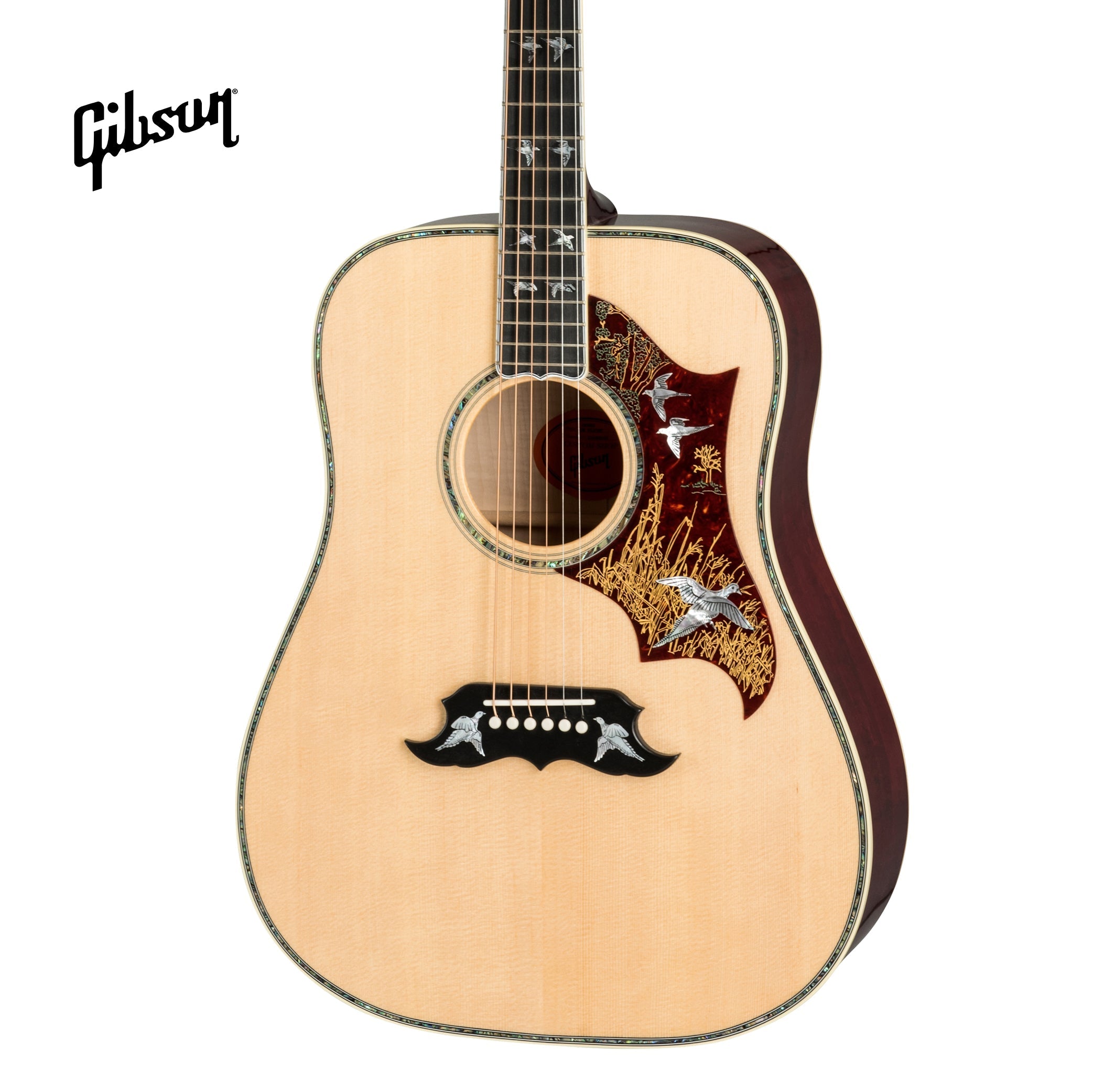 GIBSON DOVES IN FLIGHT ACOUSTIC GUITAR - ANTIQUE NATURAL