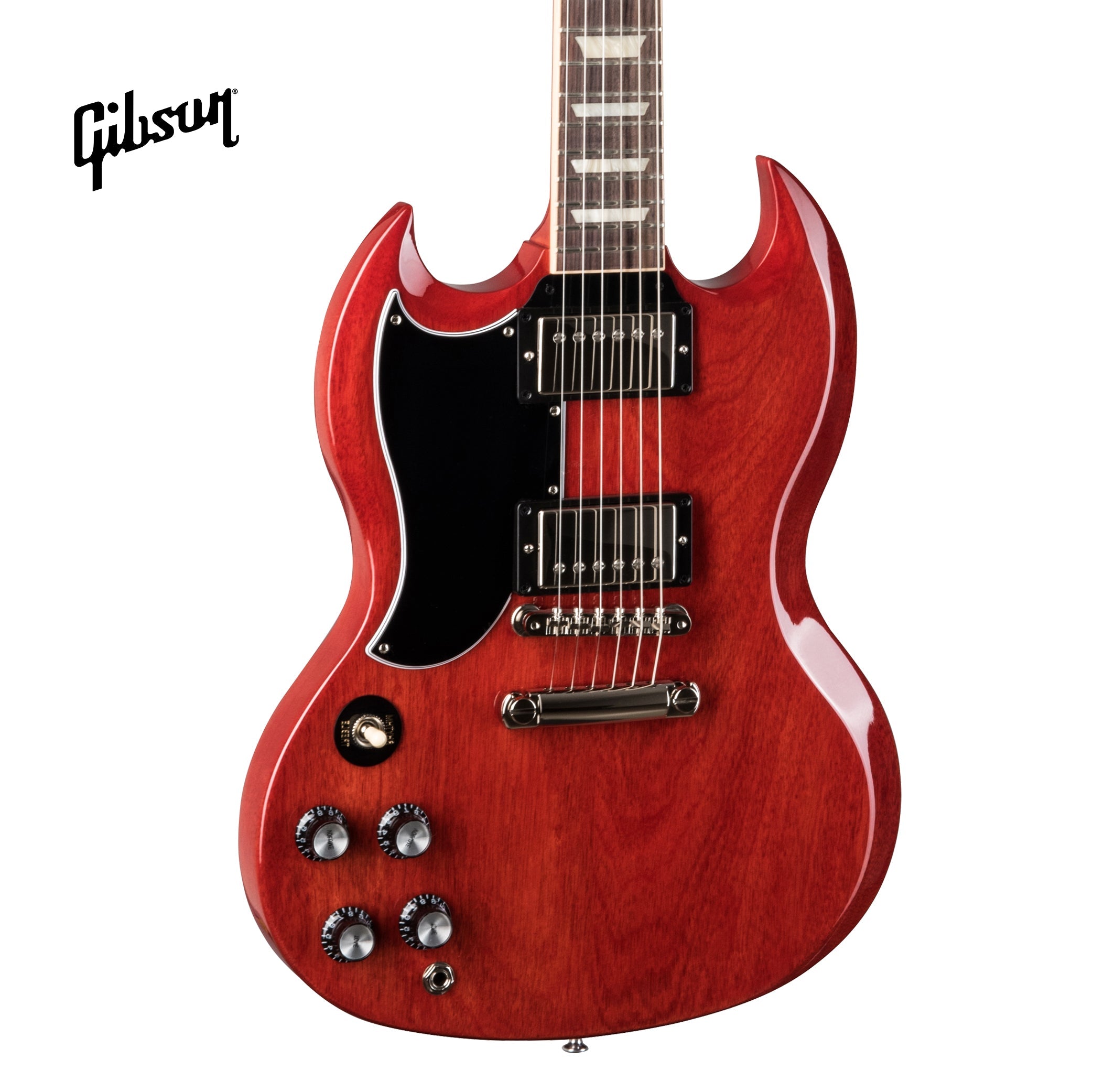 GIBSON SG STANDARD '61 LEFT-HANDED ELECTRIC GUITAR - VINTAGE CHERRY
