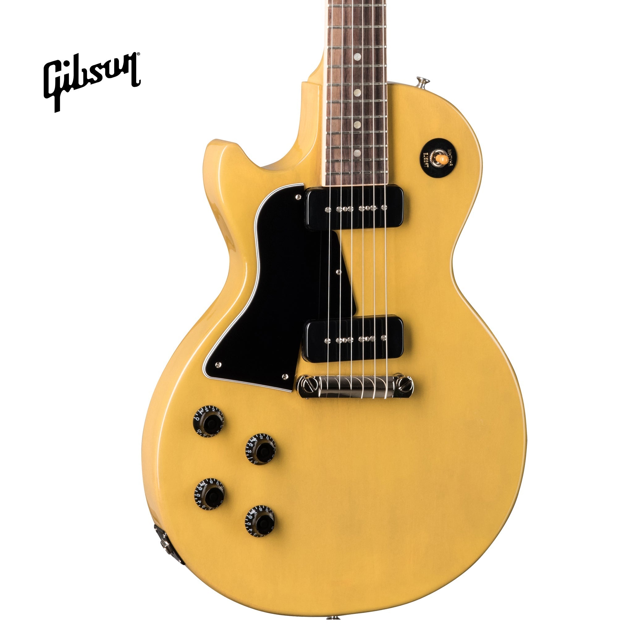 GIBSON LES PAUL SPECIAL LEFT-HANDED ELECTRIC GUITAR - TV YELLOW