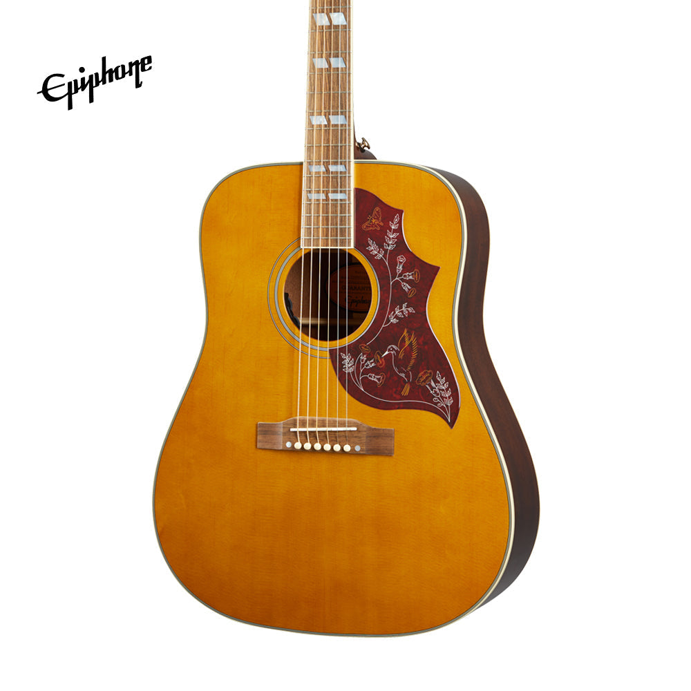 Epiphone Hummingbird Acoustic Guitar - Aged Natural Antique Gloss