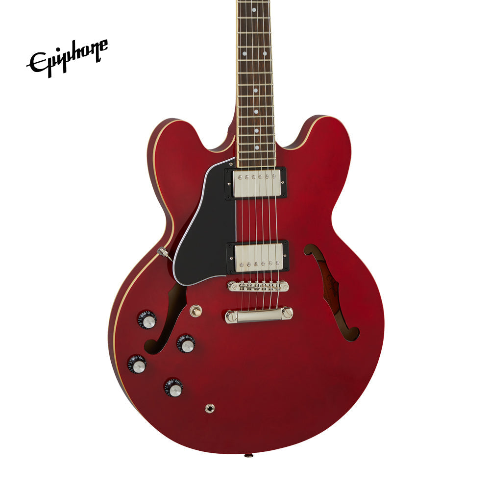 Epiphone ES-335 Left-Handed Semi-Hollowbody Electric Guitar - Cherry