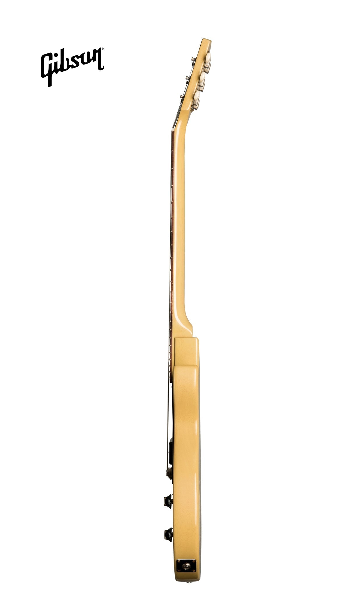 GIBSON 1957 LES PAUL JUNIOR SINGLE CUT REISSUE VOS ELECTRIC GUITAR - TV YELLOW