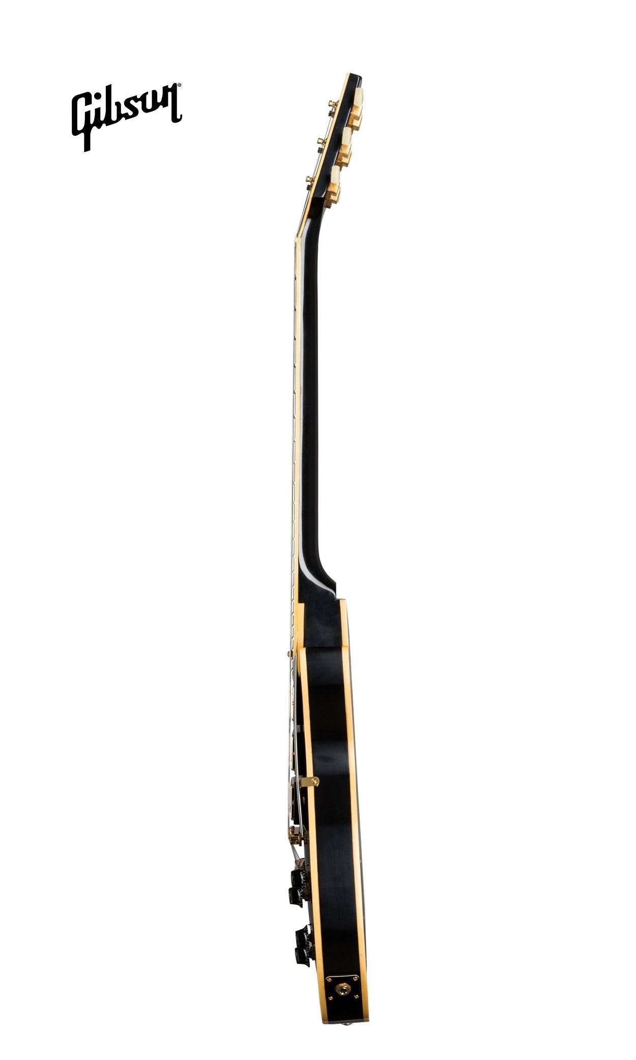 GIBSON 1957 LES PAUL CUSTOM REISSUE 3-PICKUP VOS ELECTRIC GUITAR - EBONY