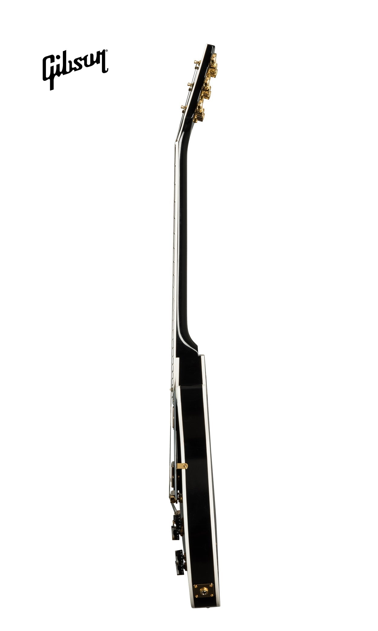 GIBSON LES PAUL CUSTOM ELECTRIC GUITAR WITH EBONY FINGERBOARD - EBONY