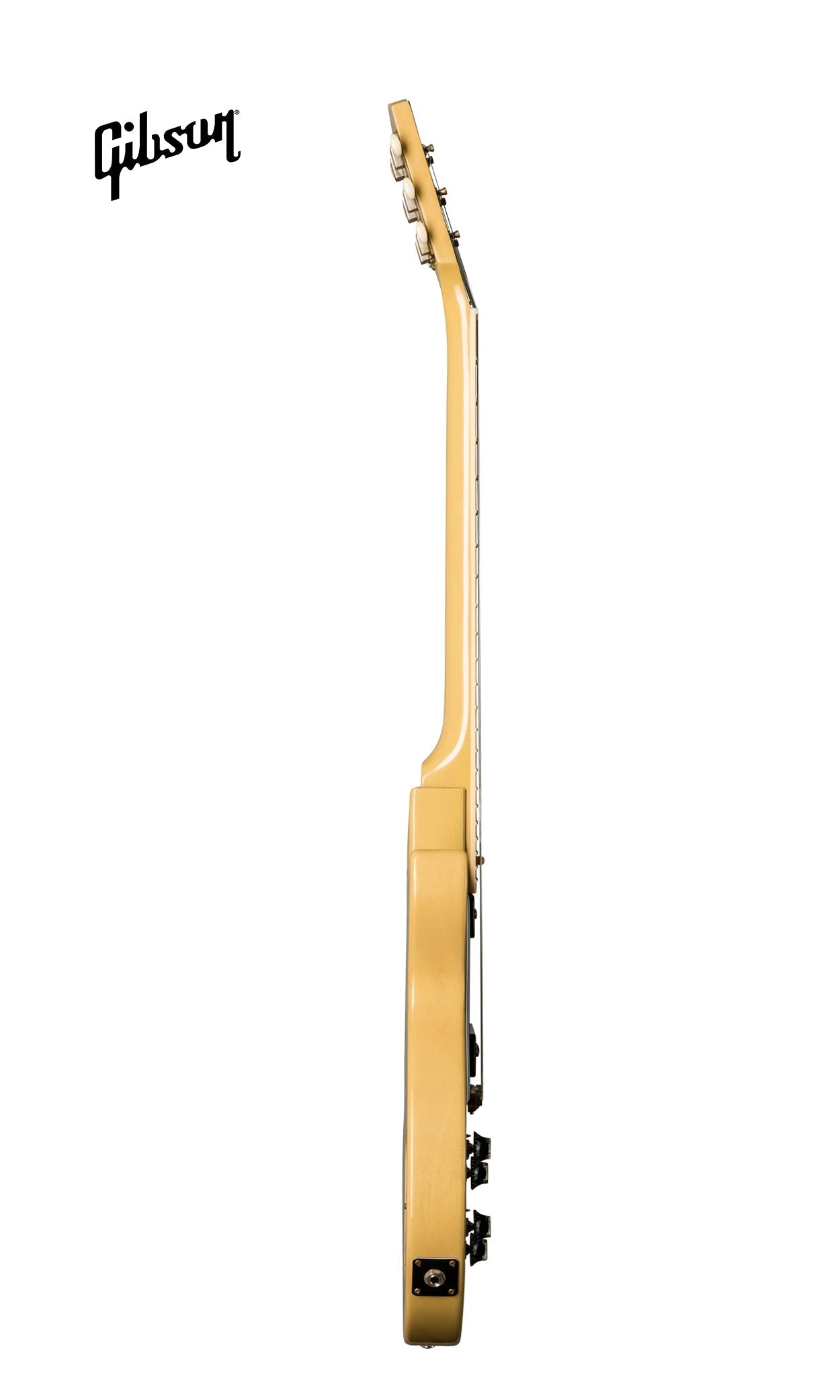 GIBSON 1957 LES PAUL SPECIAL SINGLE CUT REISSUE VOS LEFT-HANDED ELECTRIC GUITAR - TV YELLOW