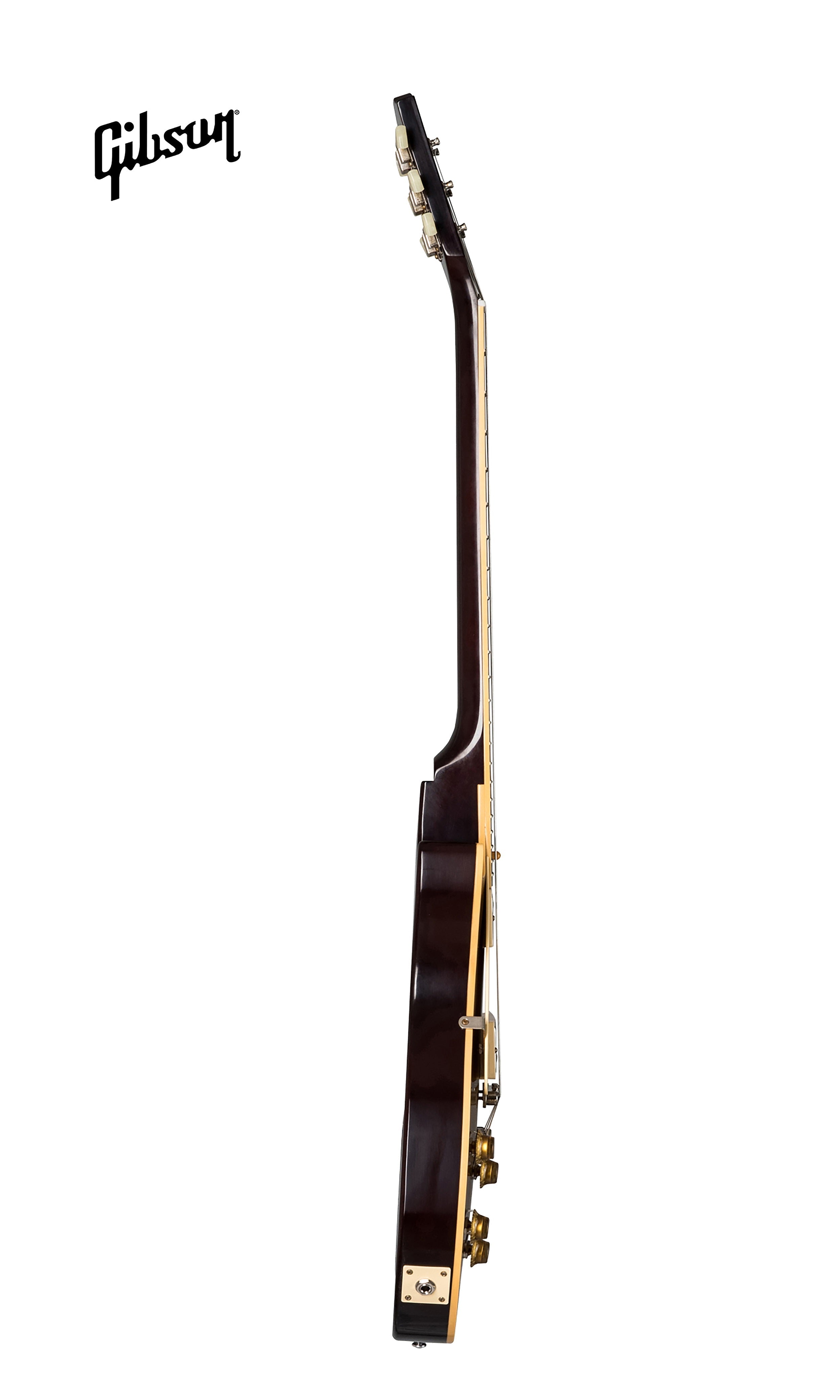 GIBSON 1957 LES PAUL GOLDTOP DARKBACK REISSUE VOS LEFT-HANDED ELECTRIC GUITAR - DOUBLE GOLD