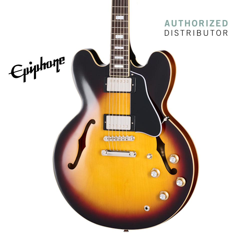 Epiphone 1962 ES-335 Reissue Semi-hollow Electric Guitar - Vintage Bur
