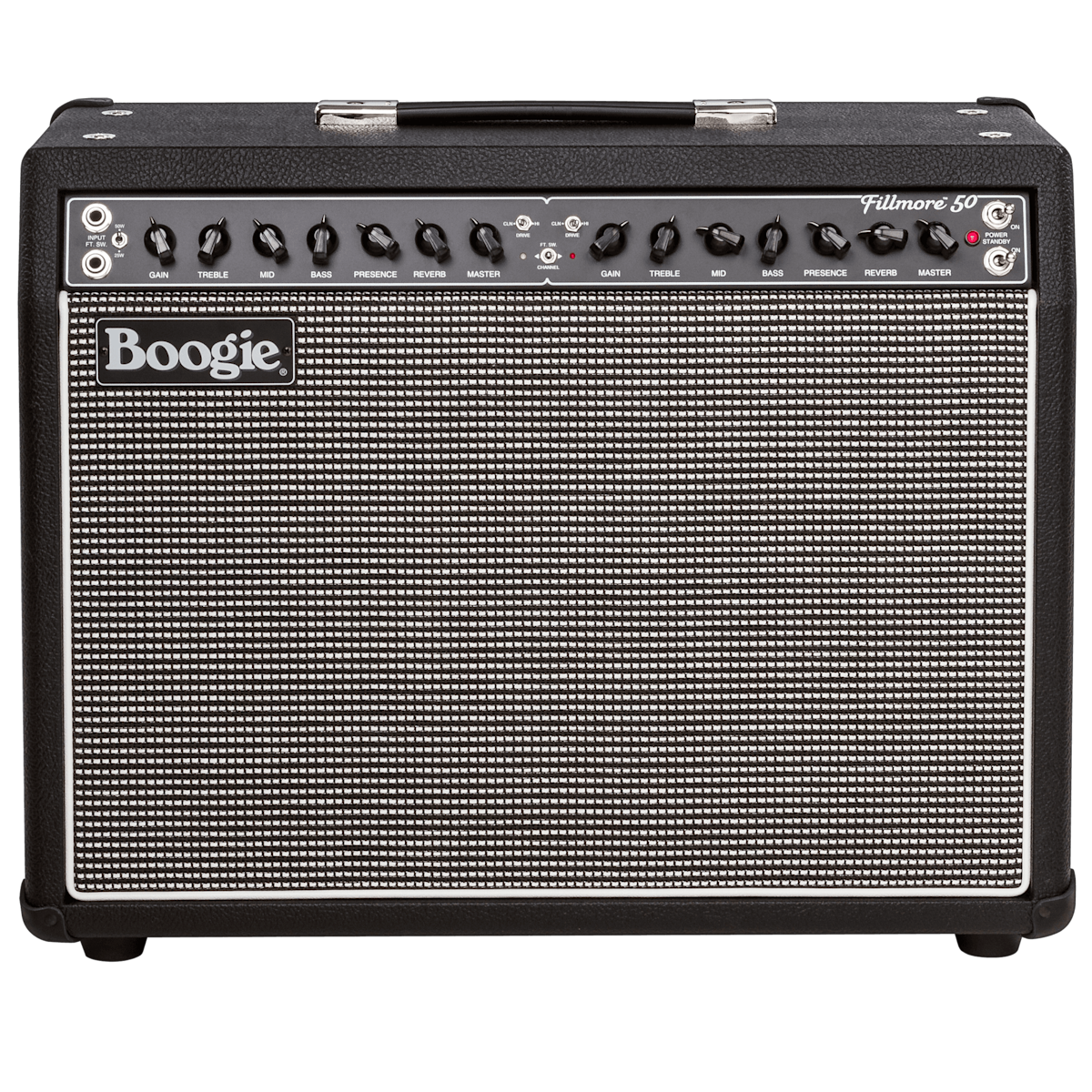 Mesa Boogie Fillmore 50 1 x 12-inch 50-watt Tube Combo Amp - Black Bronco