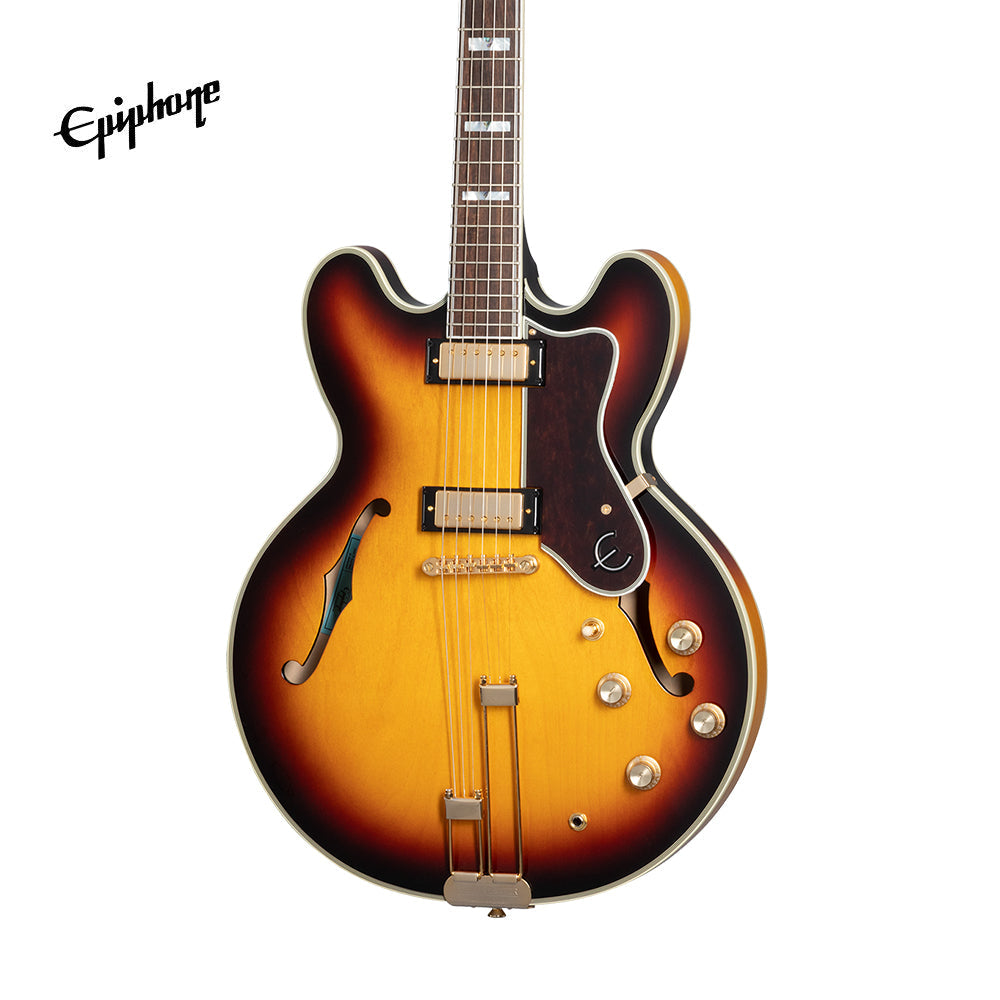 Epiphone Sheraton Frequensator Semi-hollowbody Electric Guitar - Vintage Sunburst