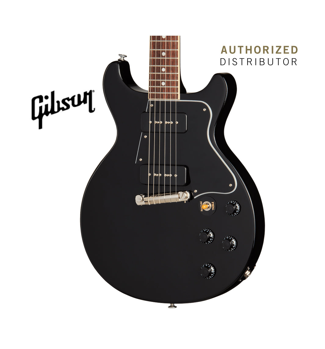 GIBSON LES PAUL SPECIAL DOUBLE CUTAWAY ELECTRIC GUITAR  - EBONY