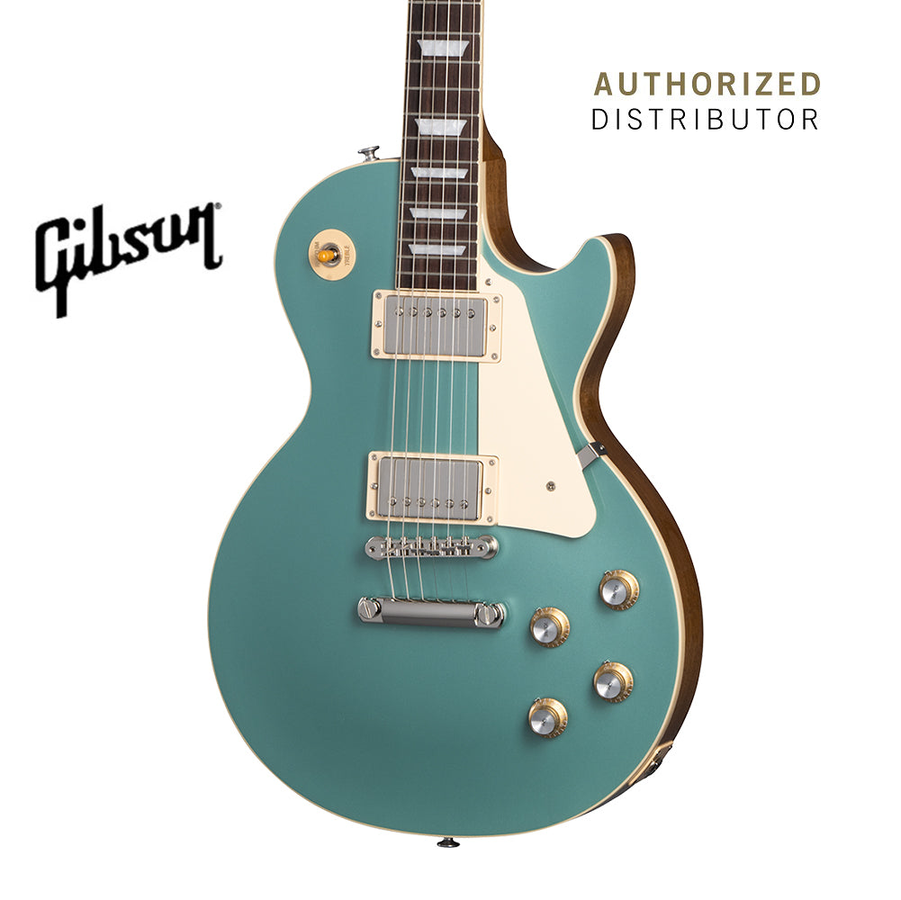 GIBSON LES PAUL STANDARD 60S PLAIN TOP ELECTRIC GUITAR - INVERNESS GREEN