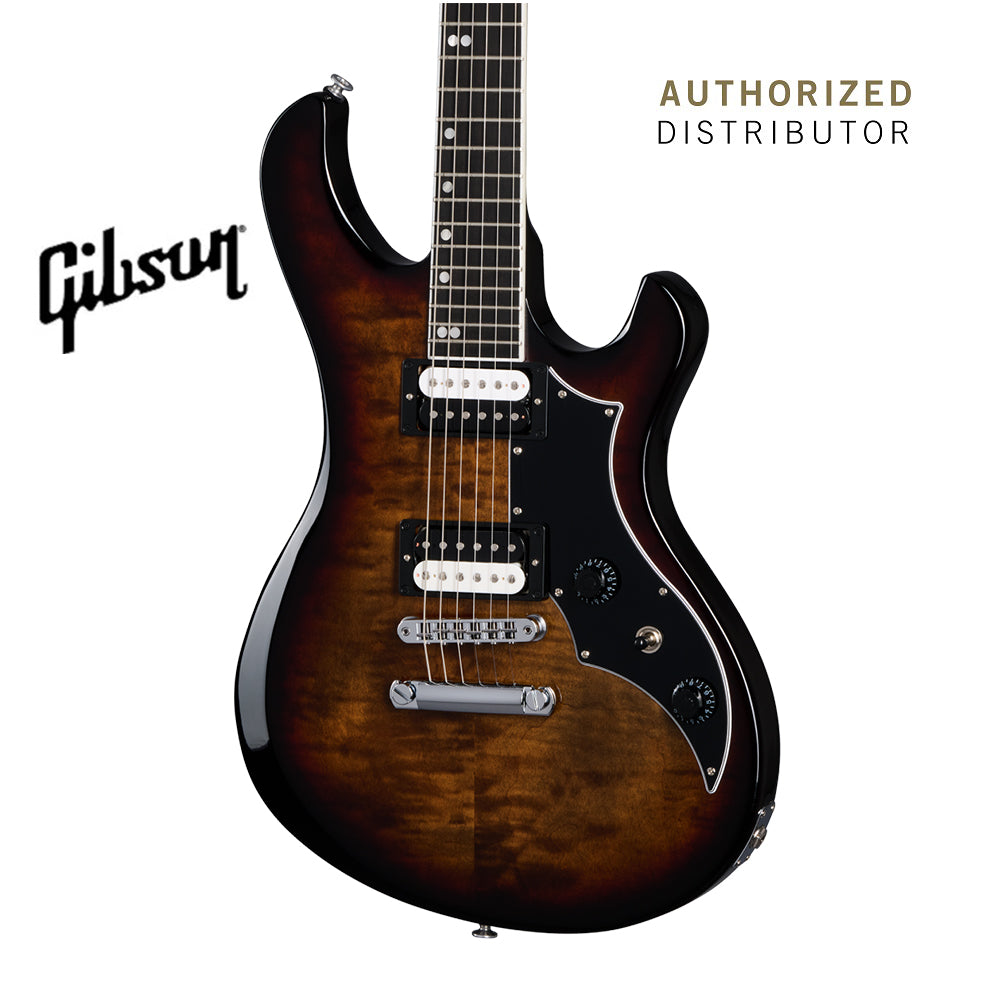 GIBSON VICTORY FIGURED TOP ELECTRIC GUITAR - SMOKEHOUSE BURST
