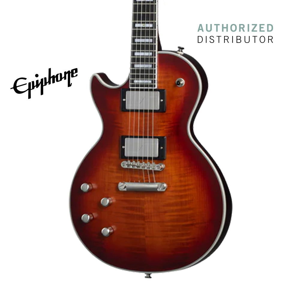 Epiphone Les Paul Prophecy Left-handed Electric Guitar with Premium Gig Bag - Aged Bengal Tiger