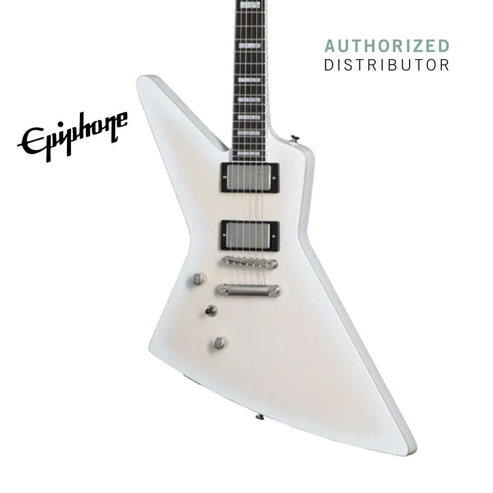 Epiphone Extura Prophecy Left-handed Electric Guitar with Premium Gig Bag - Aged White Tiger