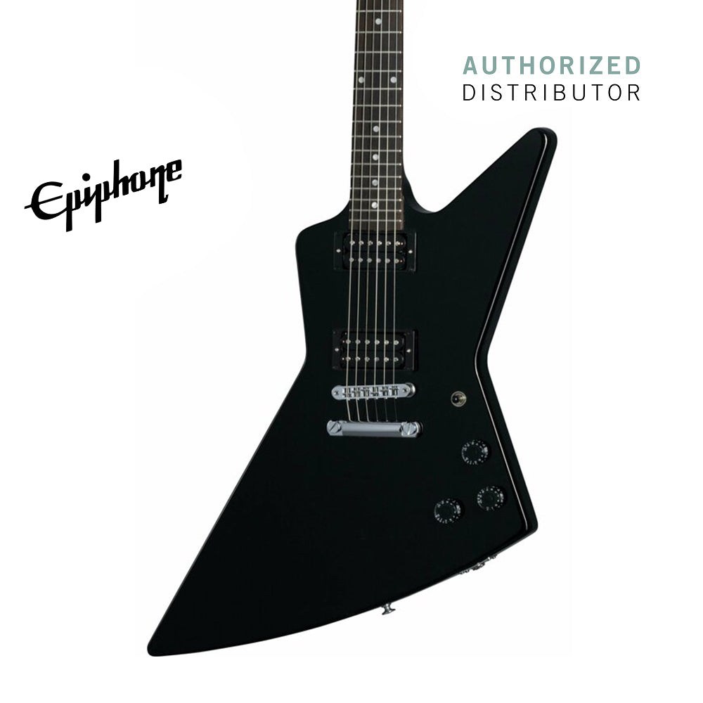 Epiphone Explorer 80s EMG Electric Guitar - Ebony
