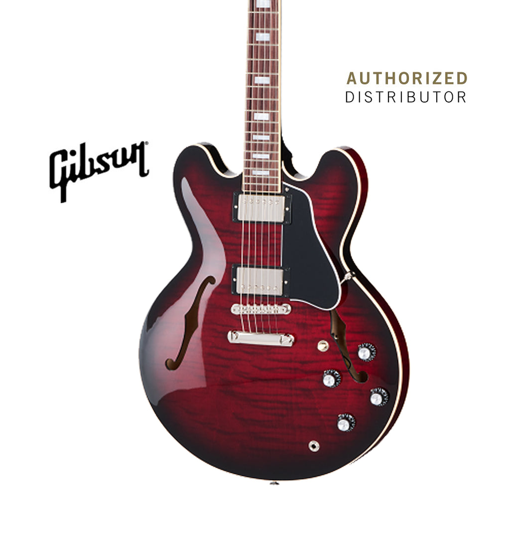 GIBSON ES-335 FIGURED SEMI-HOLLOWBODY ELECTRIC GUITAR - BLOOD MOON BUR