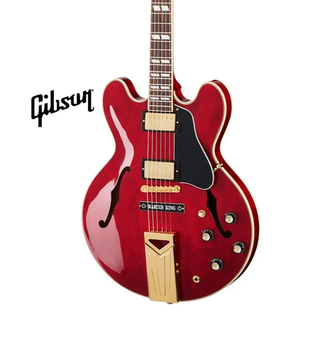 GIBSON MARCUS KING ES-345 SEMI-HOLLOWBODY ELECTRIC GUITAR - SIXTIES CHERRY
