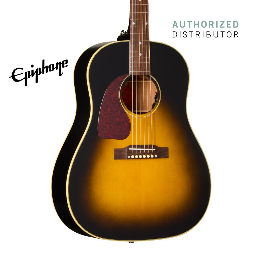 Epiphone Inspired by Gibson J-45 Standard Left-Handed Acoustic-electric Guitar - Vintage Sunburst