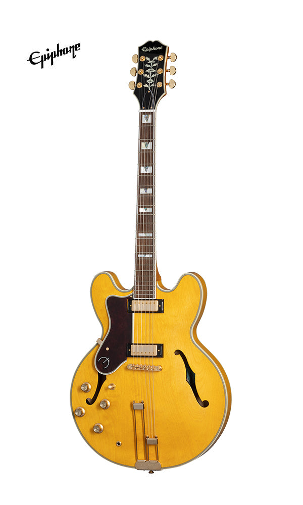 Epiphone Sheraton Frequensator Semi-hollowbody Left-handed Electric Guitar - Natural