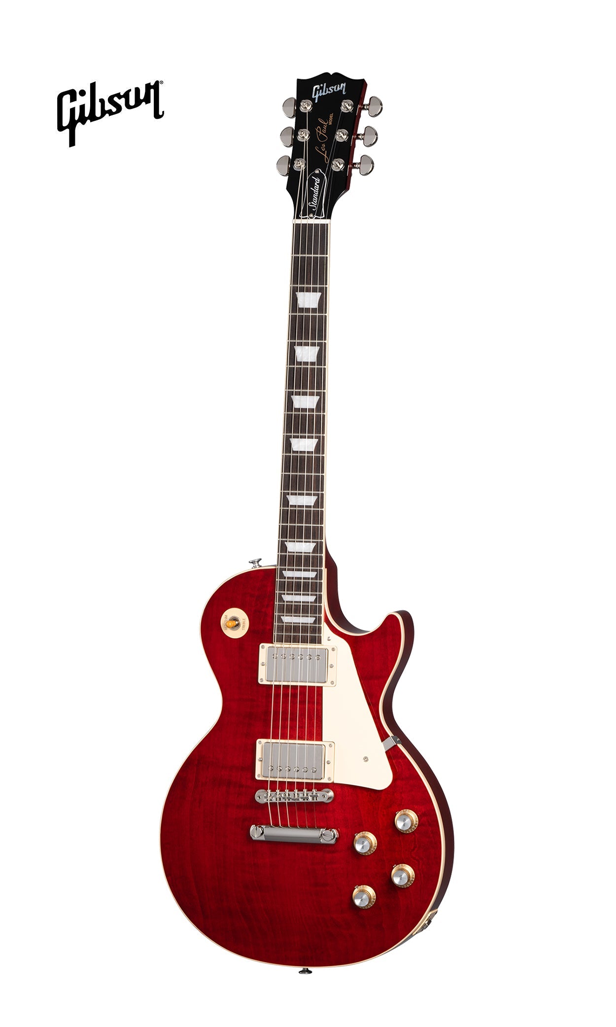 GIBSON LES PAUL STANDARD 60S FIGURED TOP ELECTRIC GUITAR - '60S CHERRY