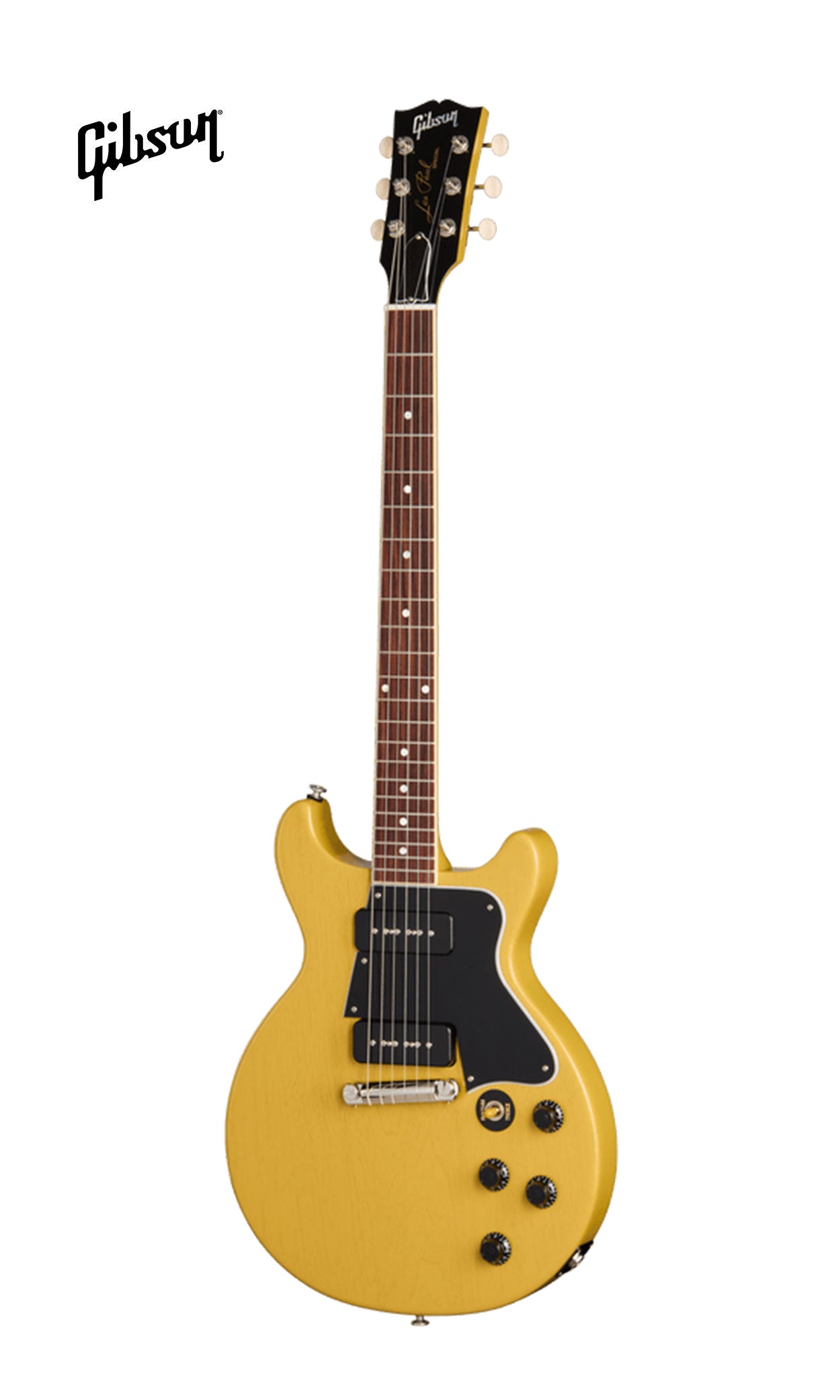 GIBSON LES PAUL SPECIAL DOUBLE CUTAWAY ELECTRIC GUITAR  - TV YELLOW