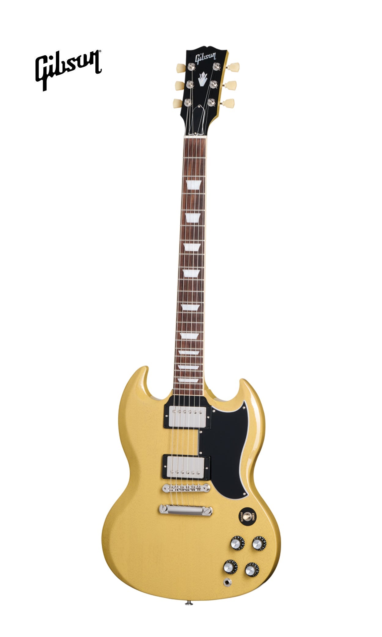 GIBSON SG STANDARD '61 STOPBAR ELECTRIC GUITAR - TV YELLOW