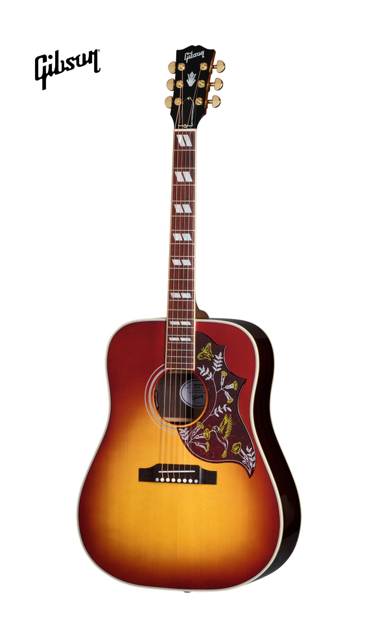 GIBSON ACOUSTIC HUMMINGBIRD STANDARD ROSEWOOD ACOUSTIC-ELECTRIC GUITAR - ROSEWOOD BURST