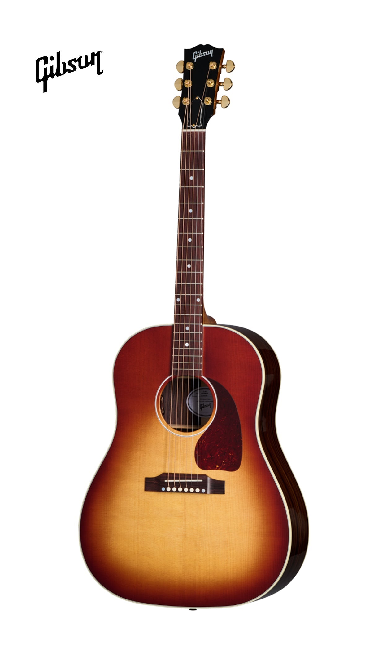 GIBSON ACOUSTIC J-45 STANDARD ROSEWOOD ACOUSTIC-ELECTRIC GUITAR - ROSEWOOD BURST