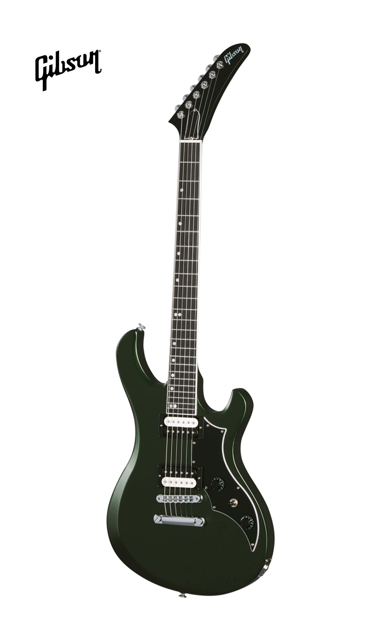GIBSON VICTORY ELECTRIC GUITAR - DARK GREEN SATIN