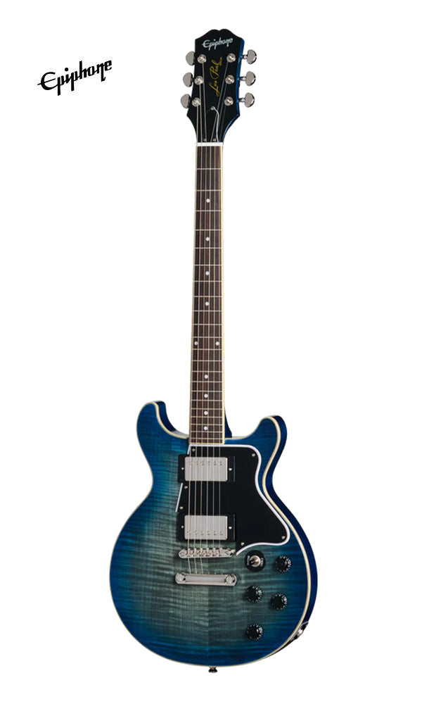 Epiphone Les Paul Special Double Cut Figured Electric Guitar - Ocean Water