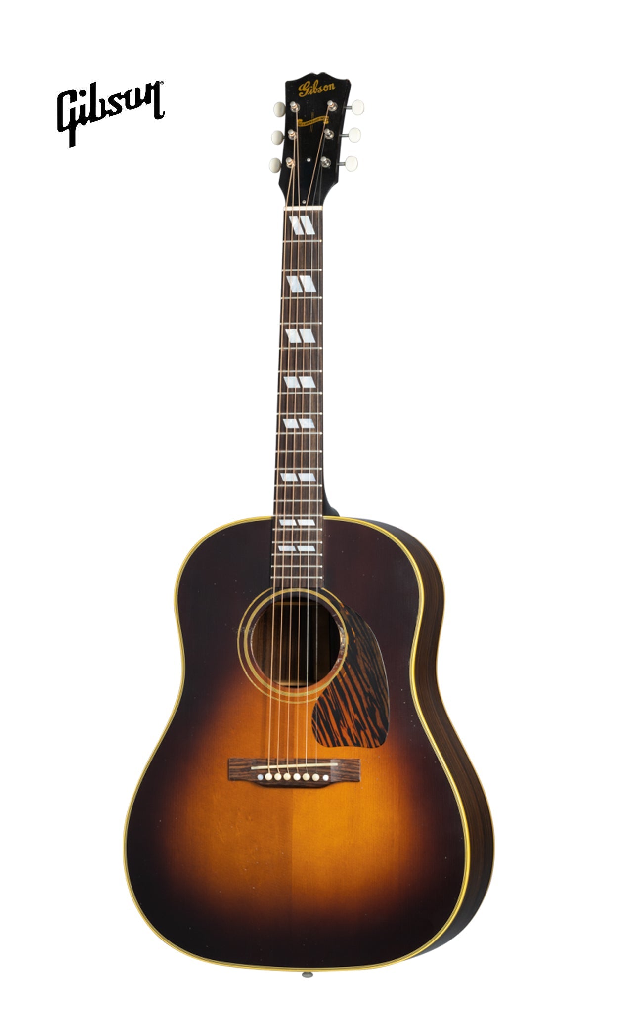 GIBSON 1942 BANNER SOUTHERN JUMBO MURPHY LAB LIGHT AGED ACOUSTIC GUITAR- VINTAGE SUNBURST
