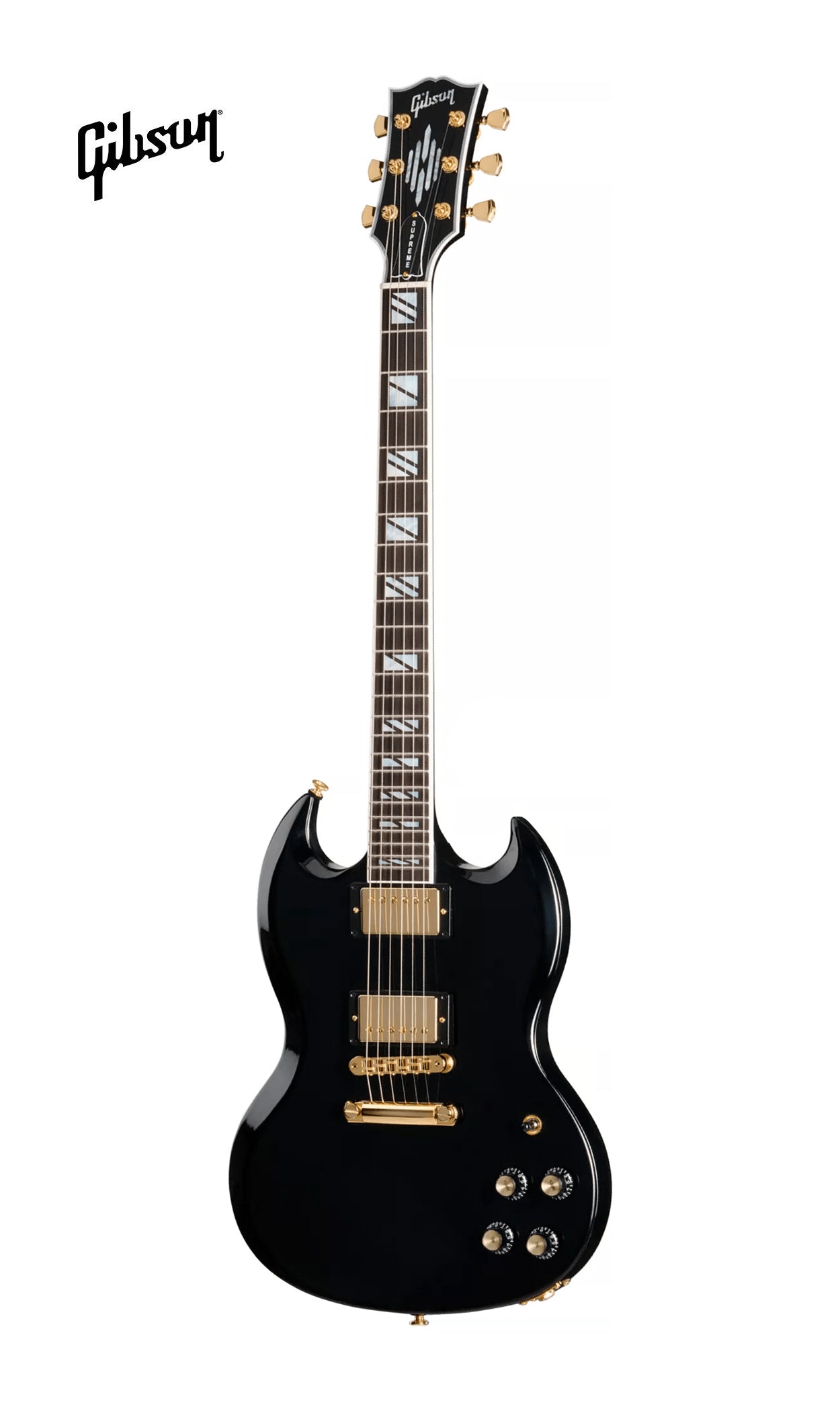 GIBSON SG SUPREME ELECTRIC GUITAR - EBONY