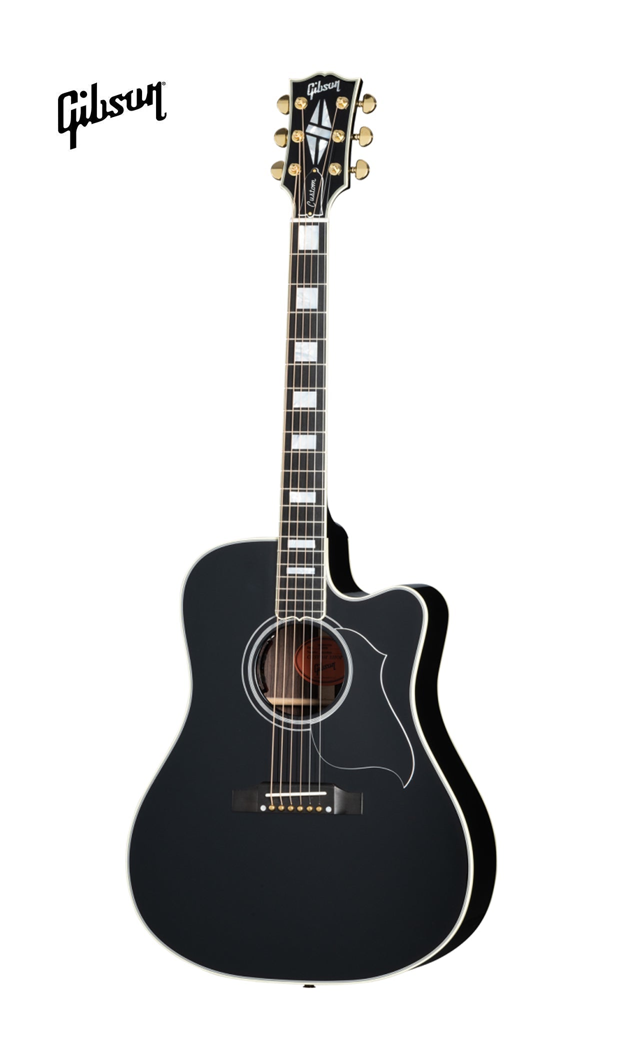 GIBSON SONGWRITER EC CUSTOM ACOUSTIC-ELECTRIC GUITAR - EBONY