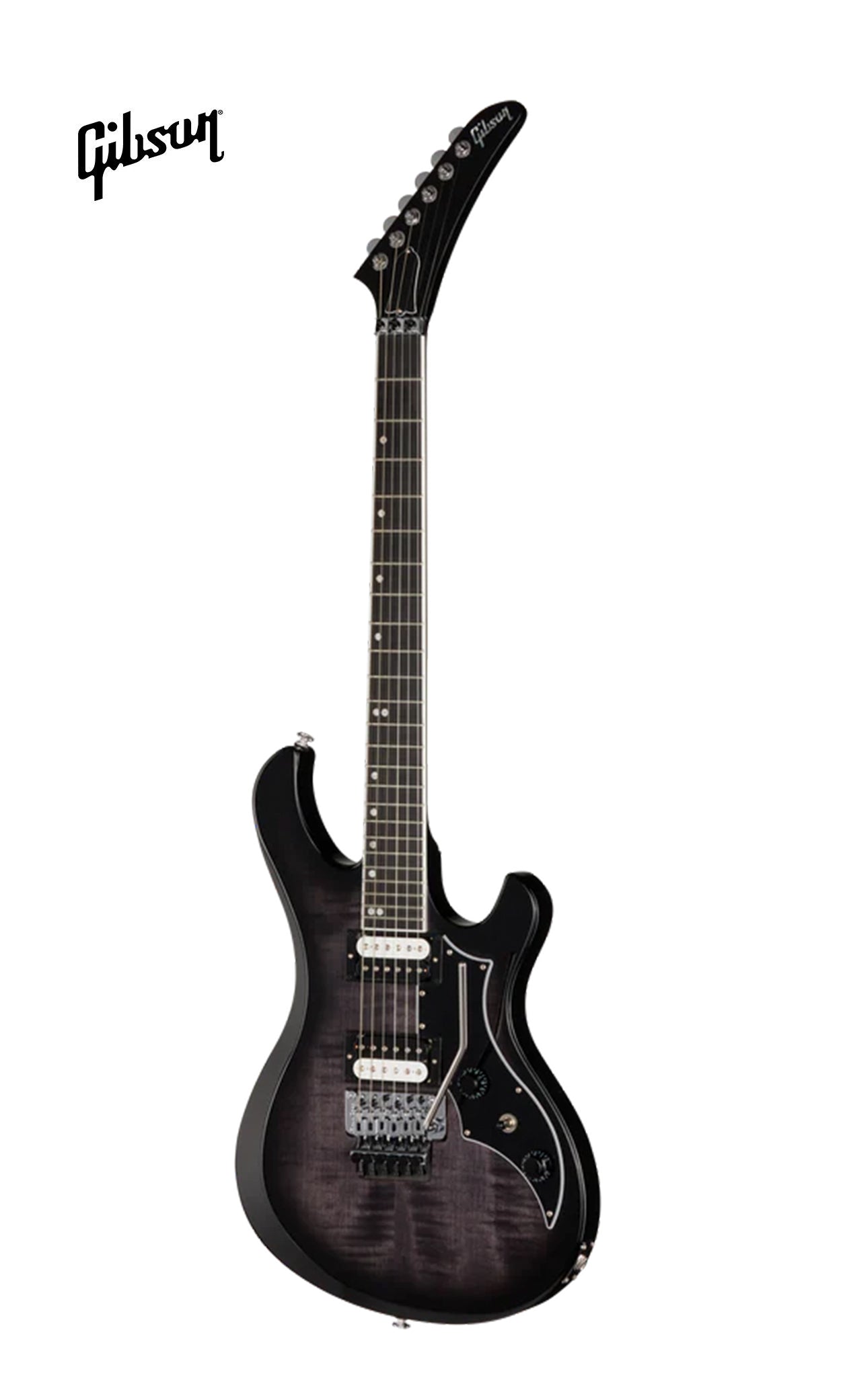 GIBSON VICTORY FLOYD ROSE ELECTRIC GUITAR - TRANSLUCENT EBONY BURST