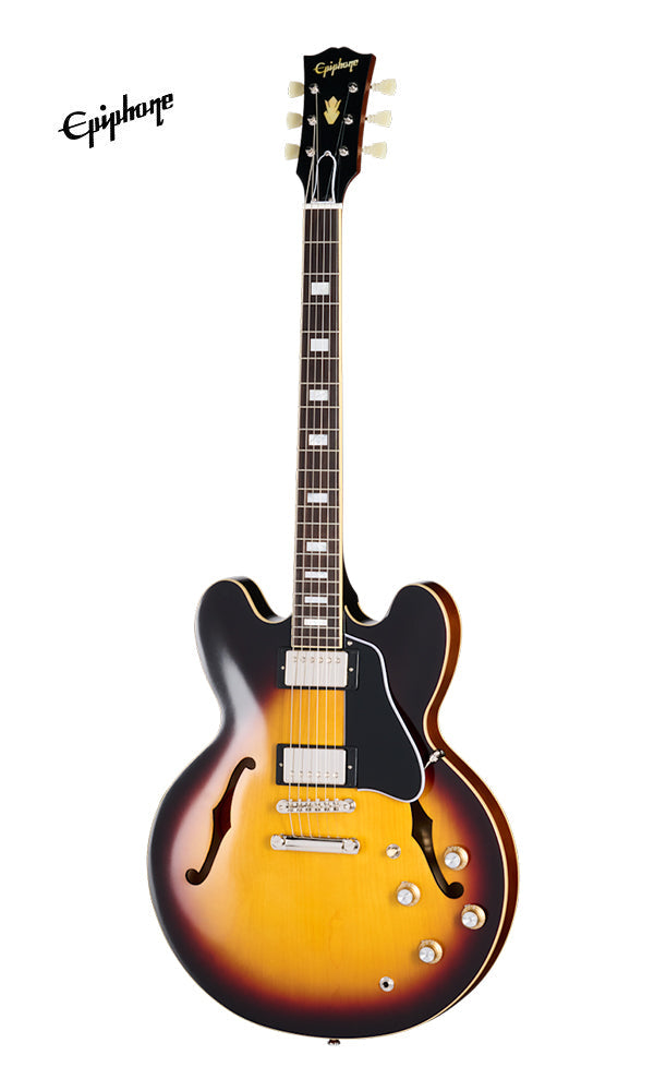 Epiphone 1962 ES-335 Reissue Semi-hollow Electric Guitar - Vintage Bur