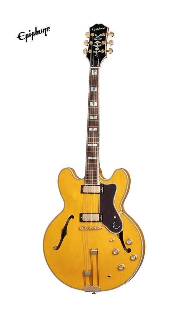 Epiphone Sheraton Frequensator Semi-hollowbody Electric Guitar - Natur