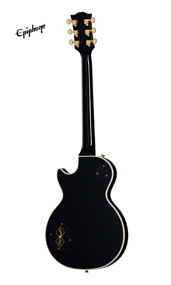 ギター epiphone by Gibson les paul custum ebony Epiphone Les Paul Custom, Ebony – A Strings
