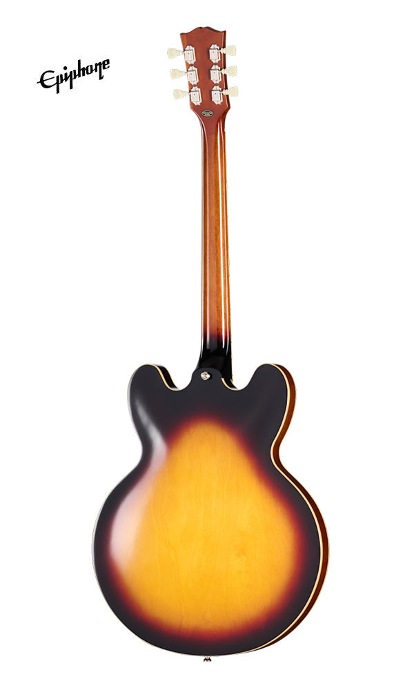 Epiphone 1962 ES-335 Reissue Semi-hollow Electric Guitar - Vintage Bur