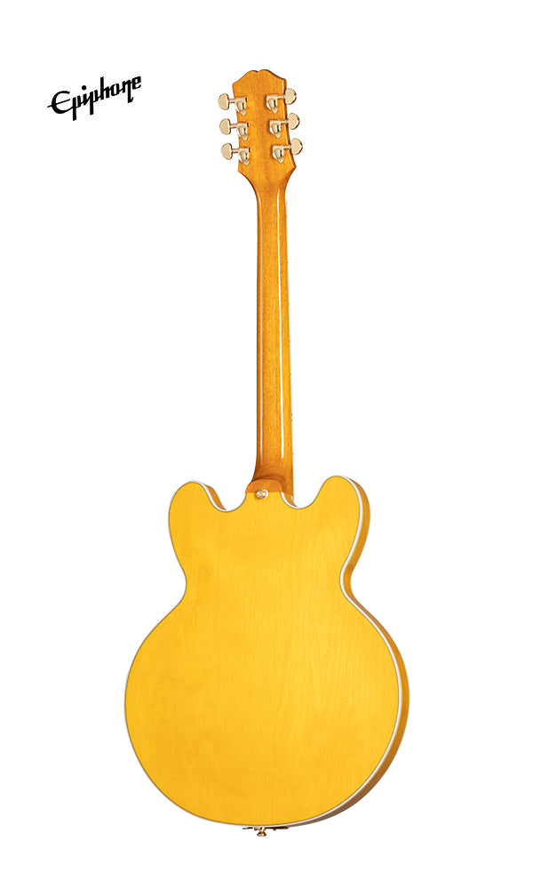 ギター Epiphone Sheraton Epiphone Sheraton Frequensator Semi-hollowbody Electric Guitar - Natur