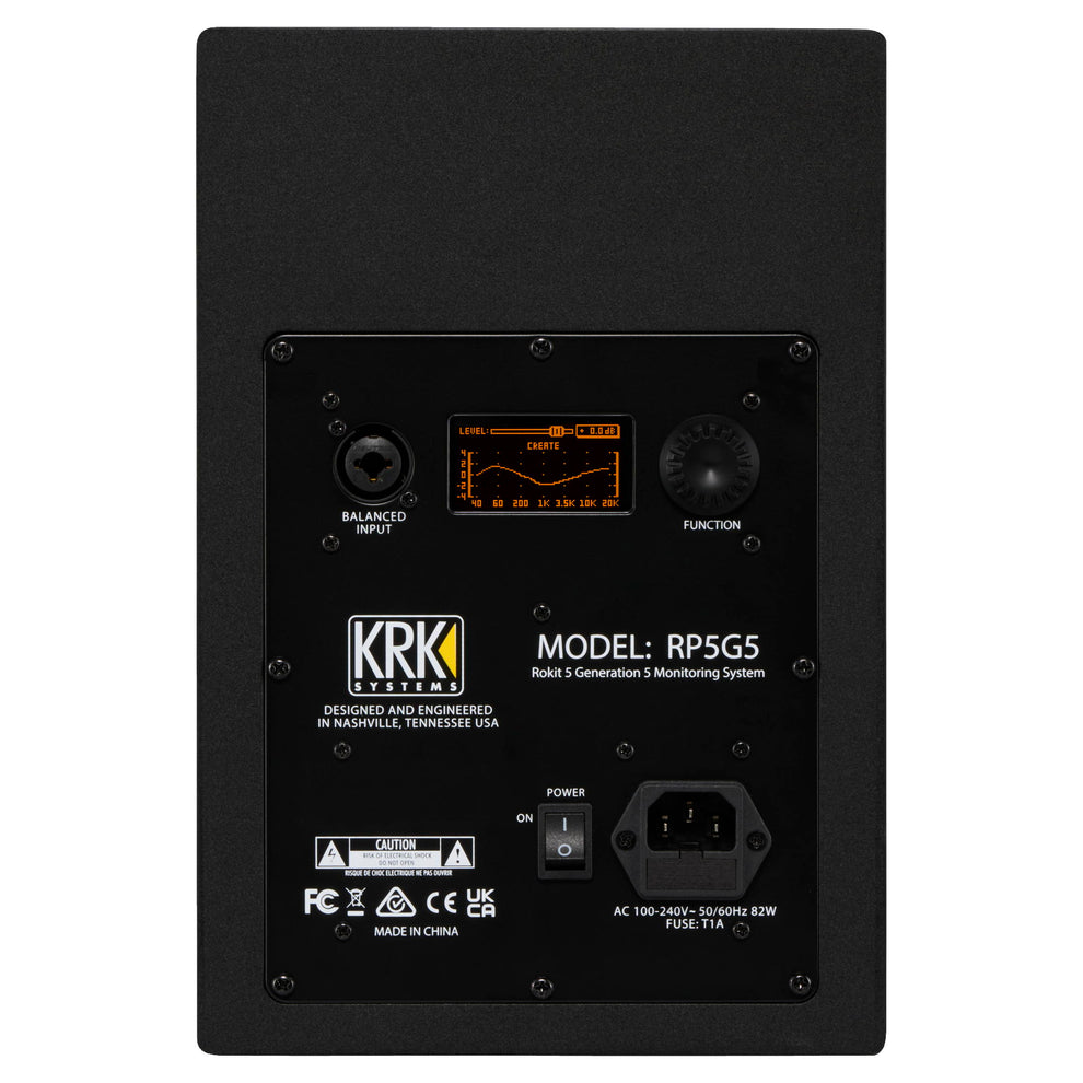 KRK ROKIT 5 G5 5" Powered Studio Monitor (RP5G5) - Pair
