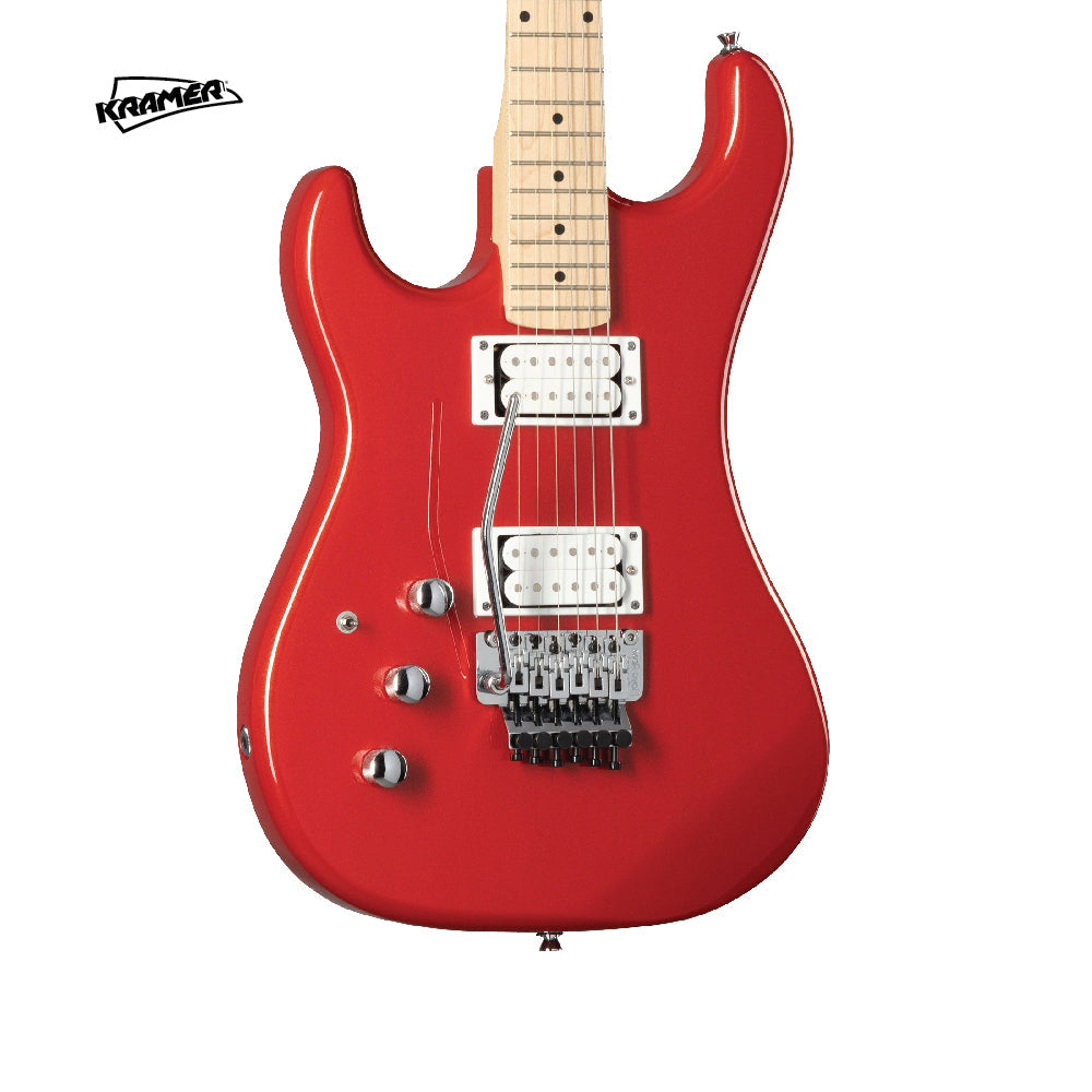 Kramer Pacer Classic Left-handed Electric Guitar - Scarlet Red Metallic