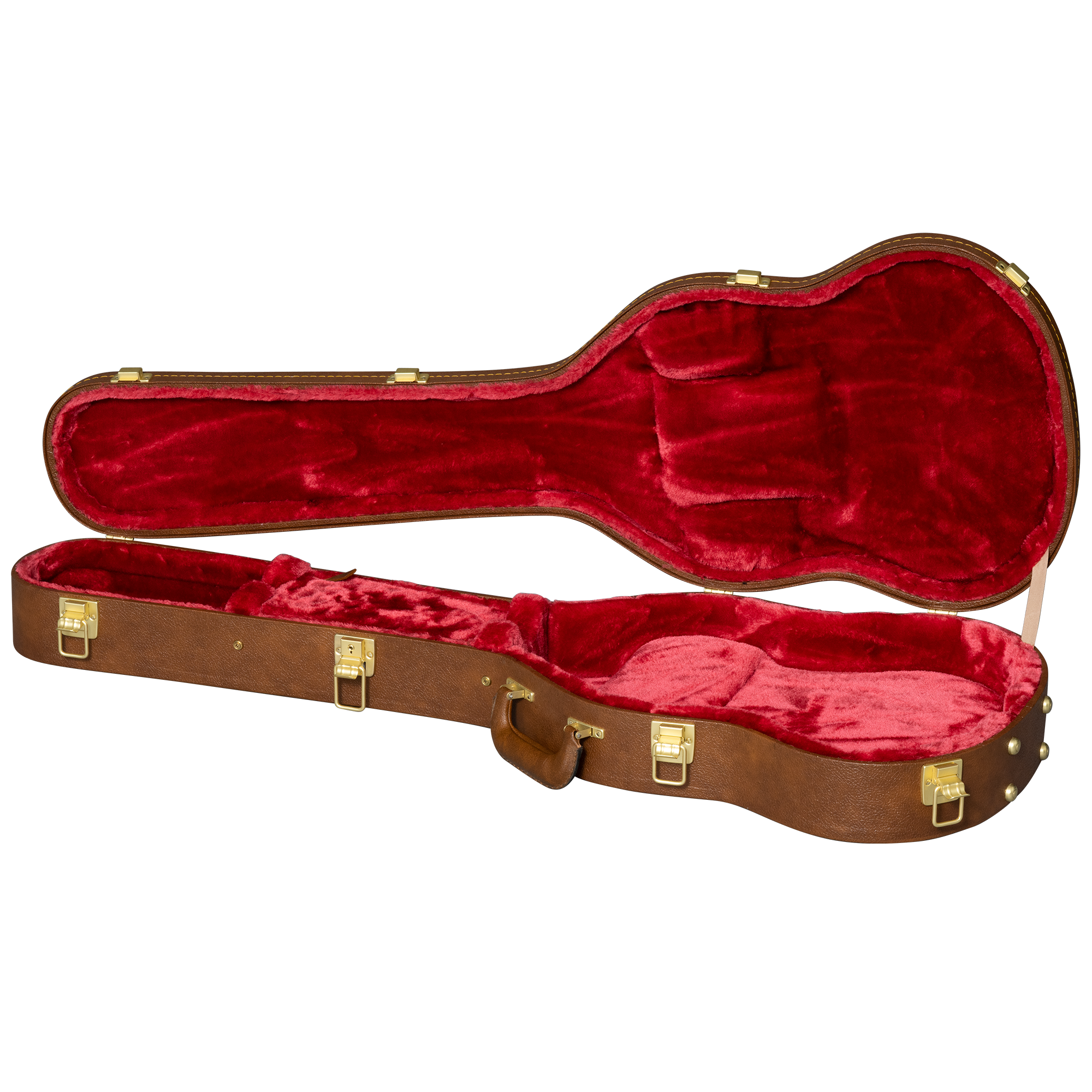GIBSON ACCESSORIES SG ORIGINAL HARDSHELL CASE - BROWN (ASSGCASE-ORG)