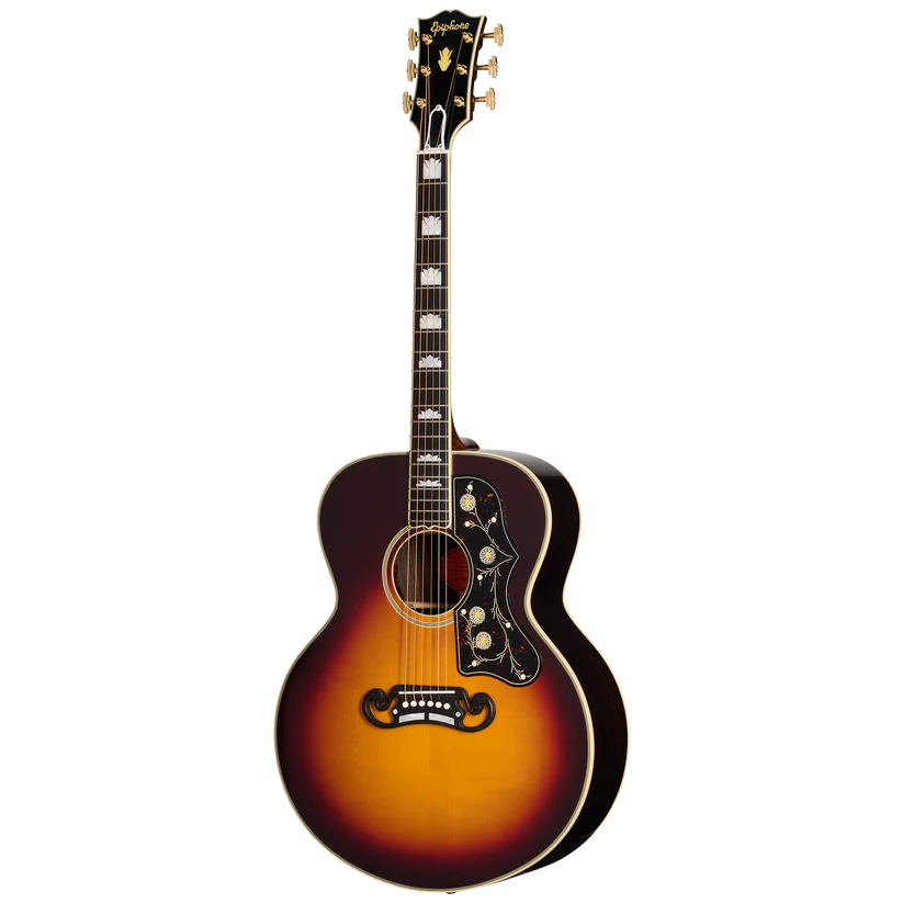 Epiphone Pre-War SJ-200 Rosewood Reissue Acoustic-Electric Guitar - Vintage Sunburst