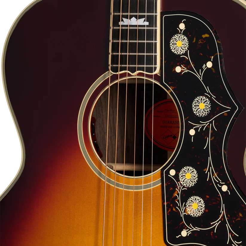 Epiphone Pre-War SJ-200 Rosewood Reissue Acoustic-Electric Guitar - Vintage Sunburst