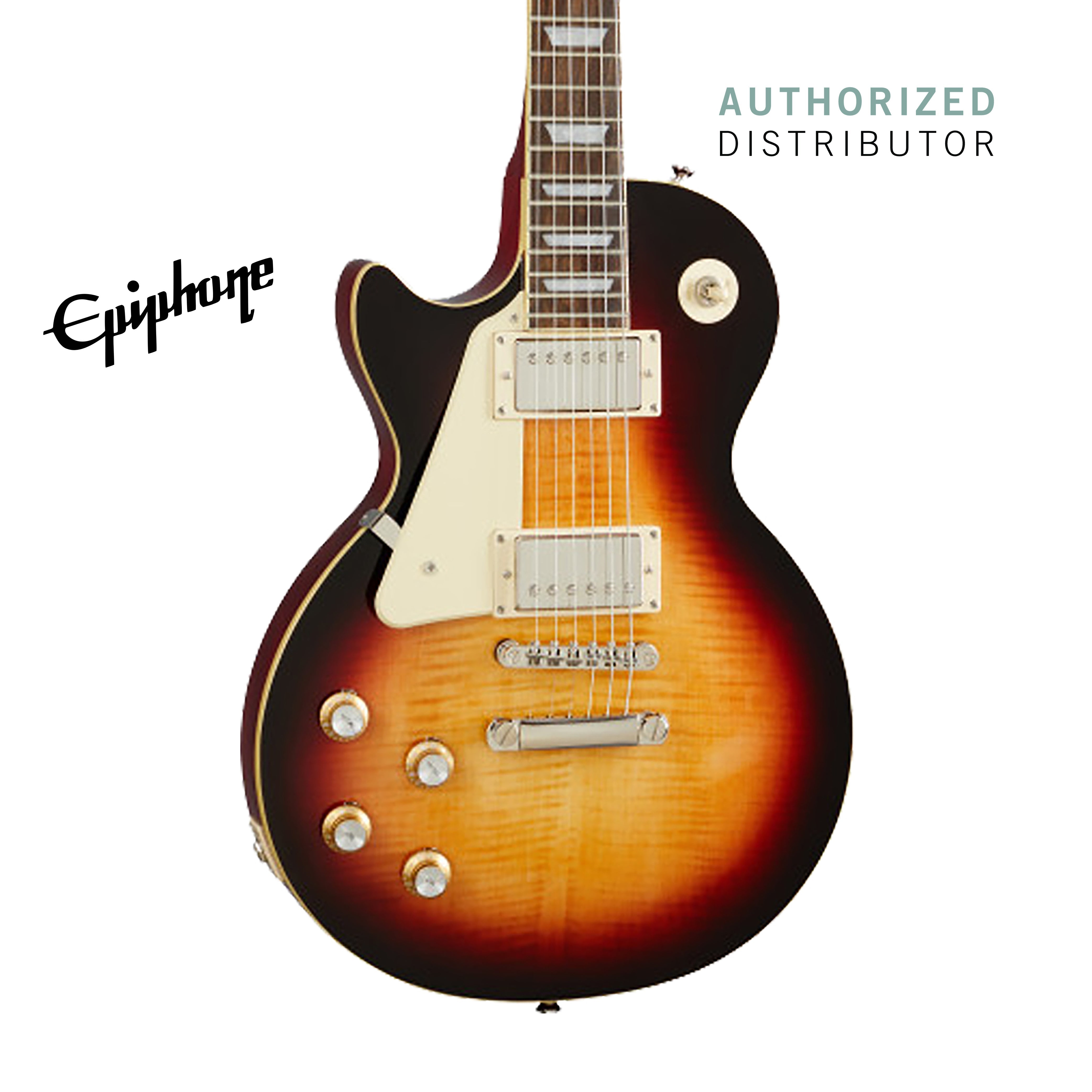 Epiphone Les Paul Standard 60s Left-Handed Electric Guitar - Bourbon Burst