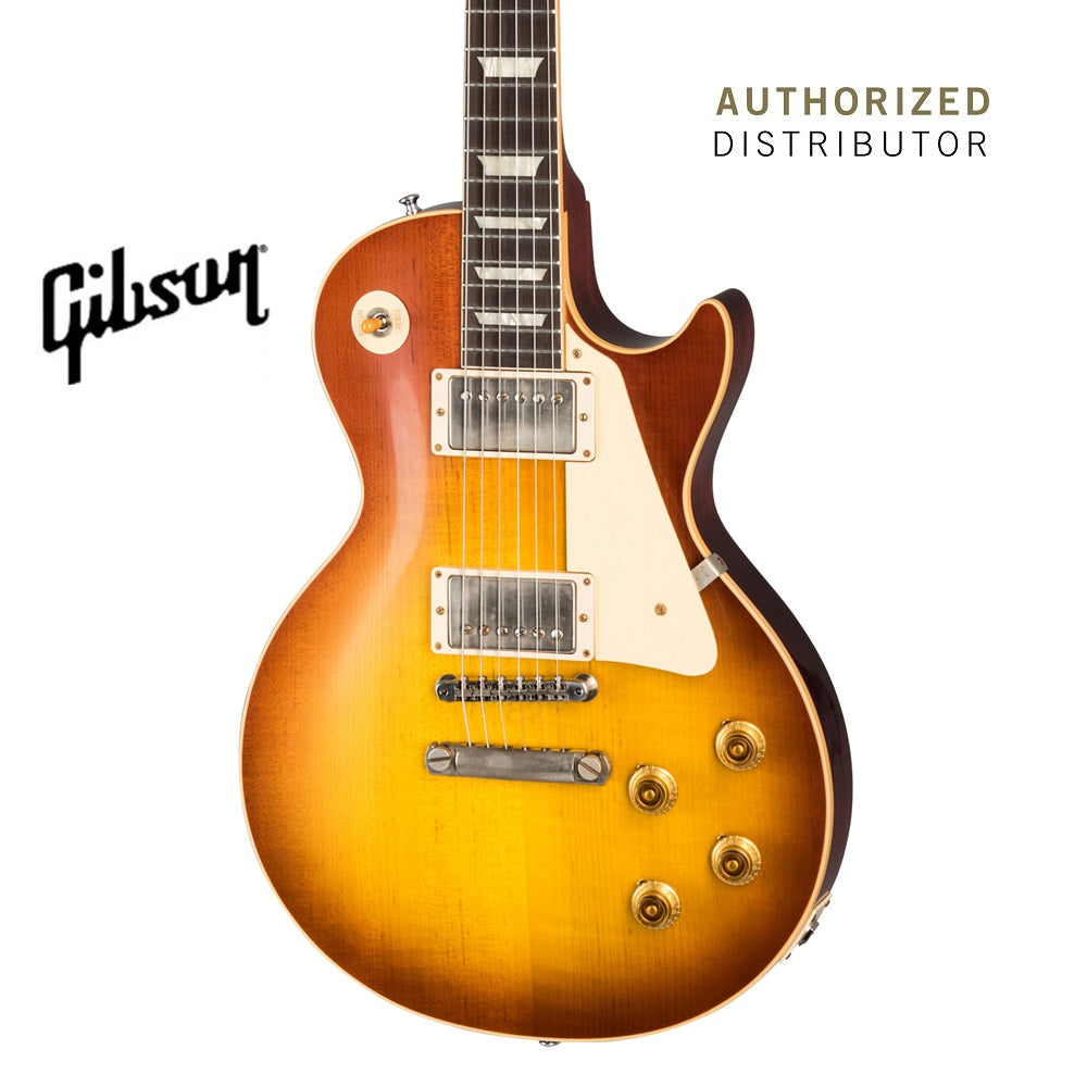 GIBSON 1958 LES PAUL STANDARD REISSUE VOS ELECTRIC GUITAR - ICED TEA BURST