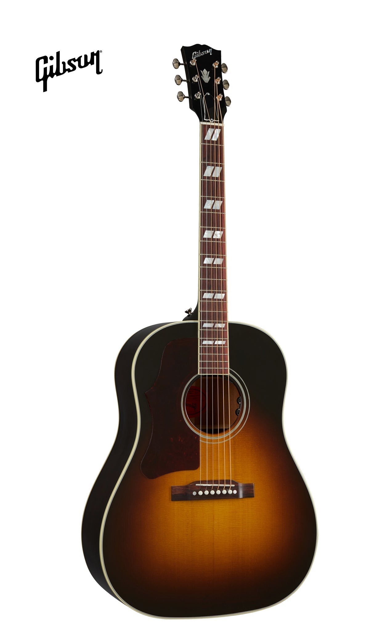 GIBSON SOUTHERN JUMBO ORIGINAL LEFT-HANDED ACOUSTIC-ELECTRIC GUITAR - VINTAGE SUNBURST