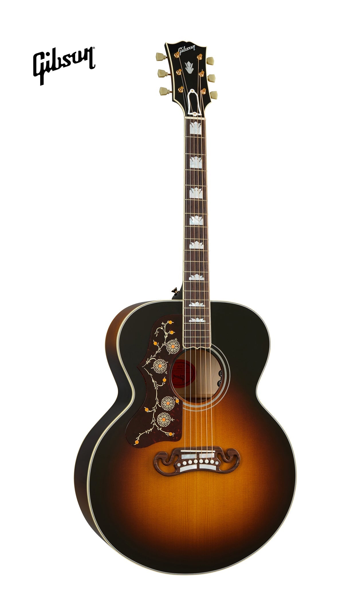 GIBSON SJ-200 ORIGINAL LEFT-HANDED ACOUSTIC GUITAR - VINTAGE SUNBURST